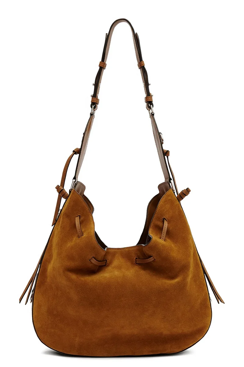 Isabel Marant Étoile Damen Handtasche Bolton Hobo Cognac