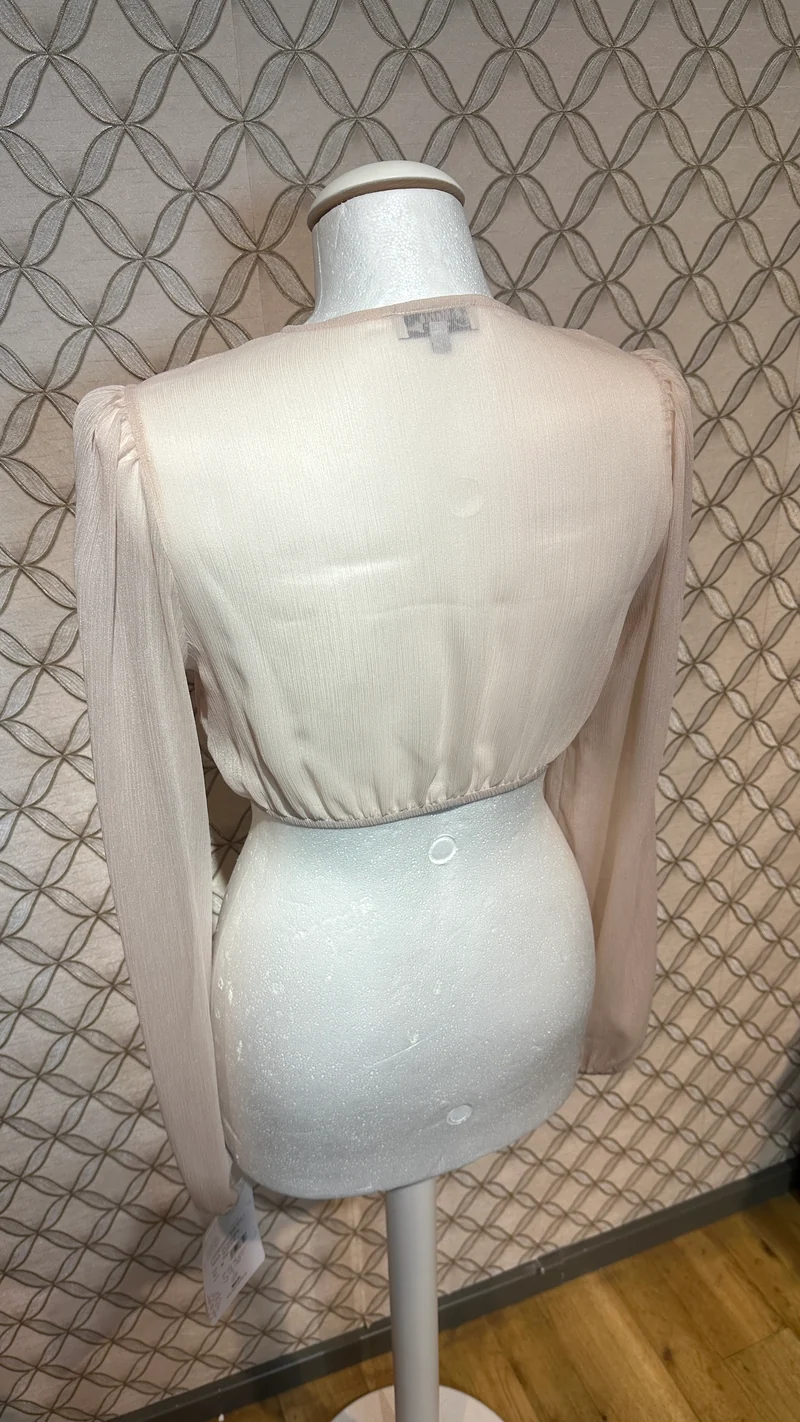 Dirndlbluse Marjo Salching beige
