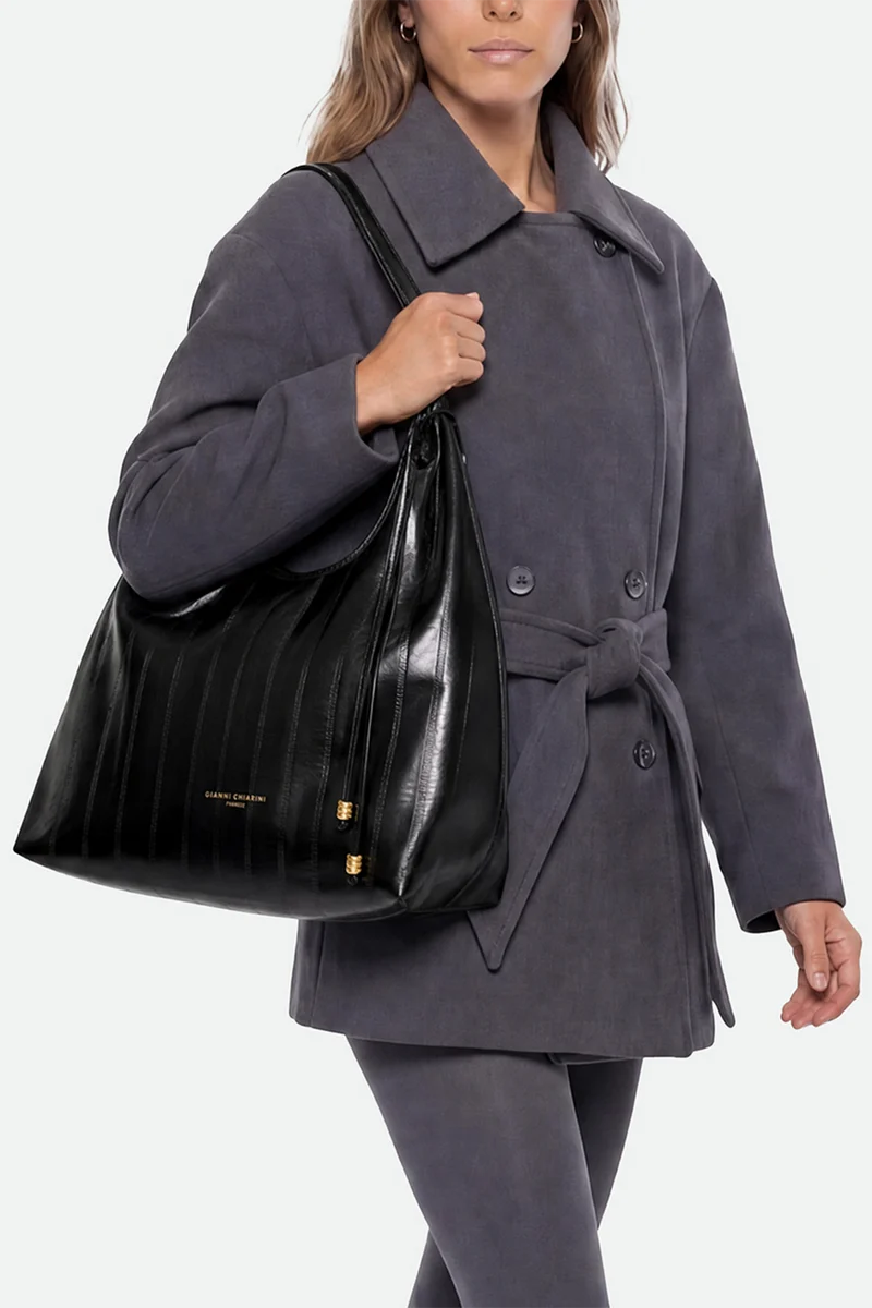 Gianni Chiarini Damen Handtasche Dua Nero