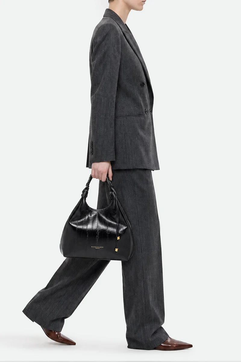 Gianni Chiarini Damen Handtasche Dua Nero