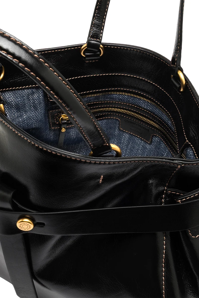 Gianni Chiarini Damen Handtasche Miranda Nero