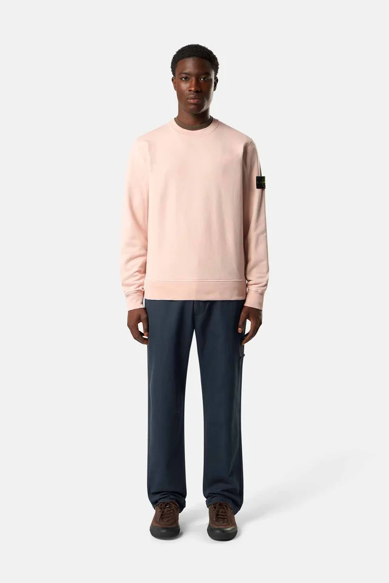 Stone Island Herren Sweatshirt Antikrosa
