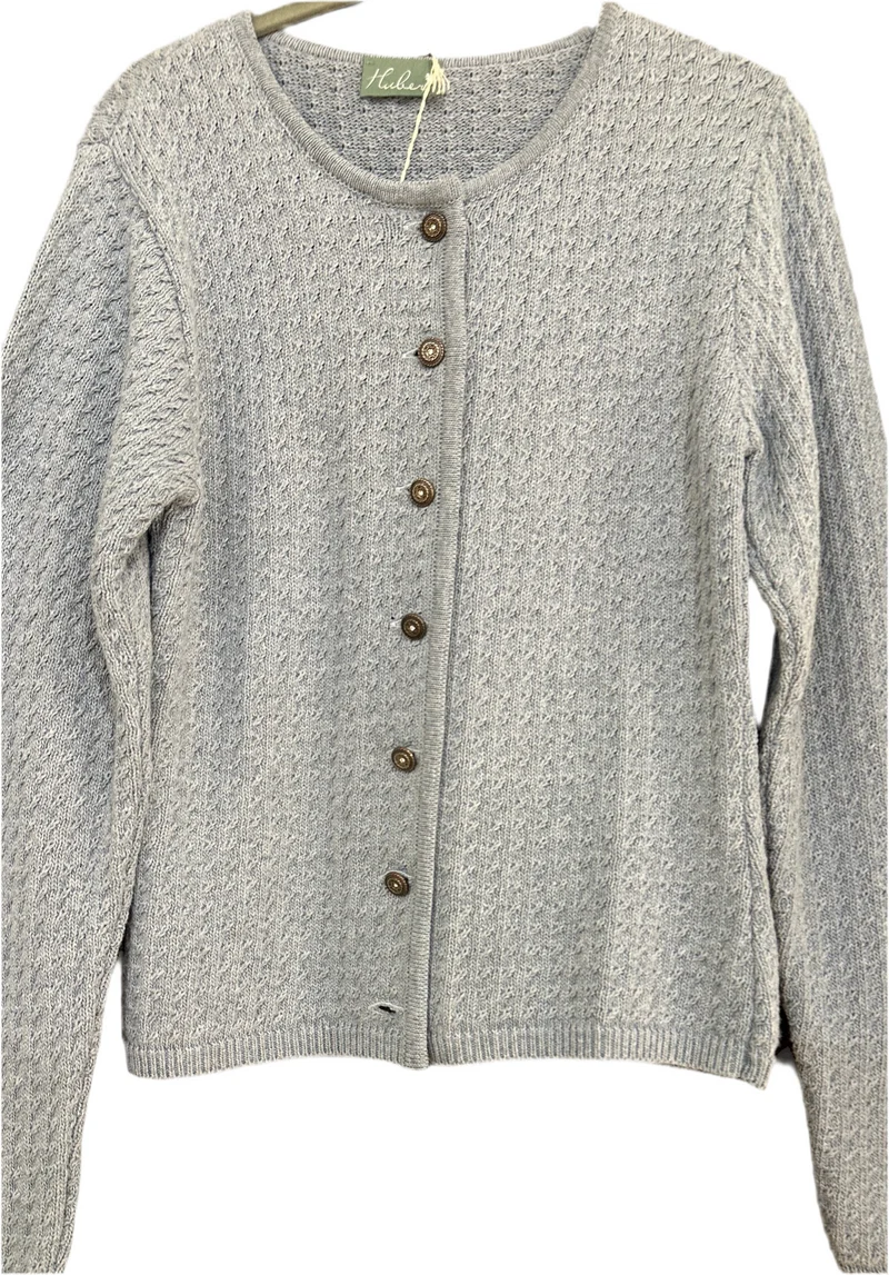 Trachten Dirndl Strickjacke Huber Mode Annabel himmelblau