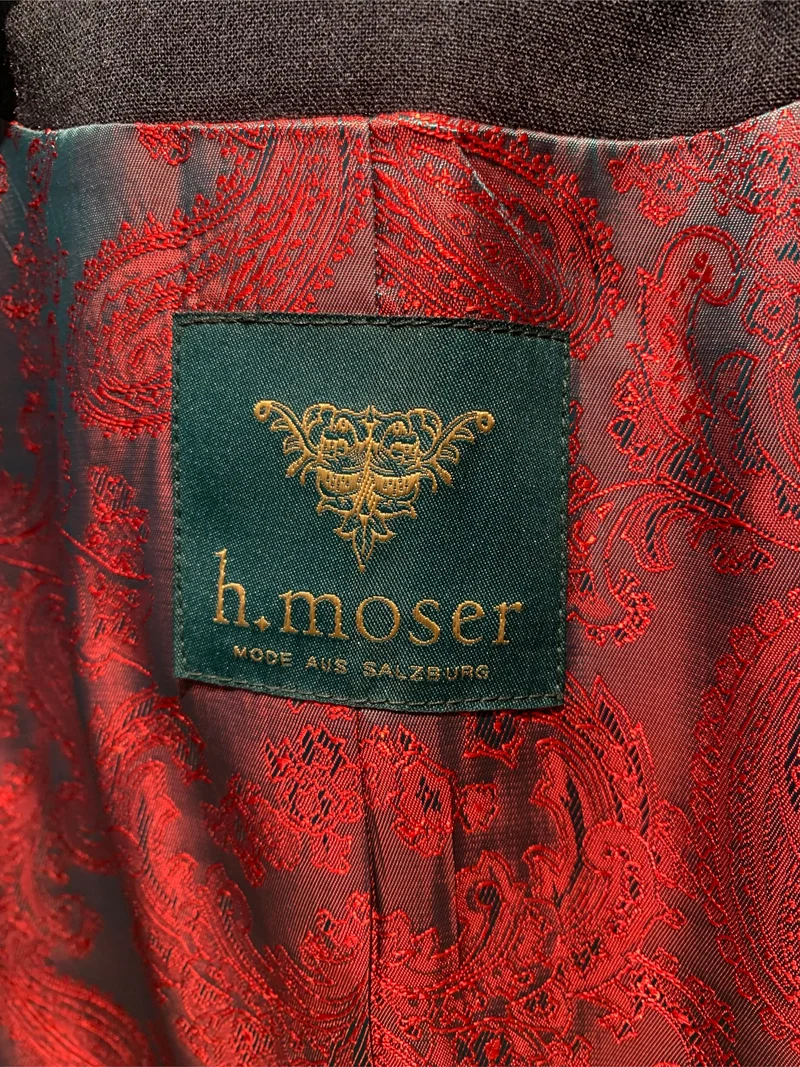 Trachtenblazer Jacke Moser Pilgram anthrazit