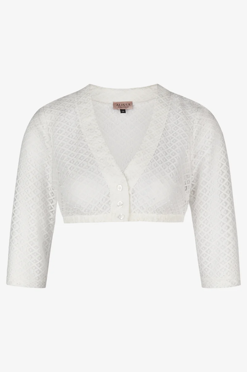 Dirndlbluse Lee in Weiß