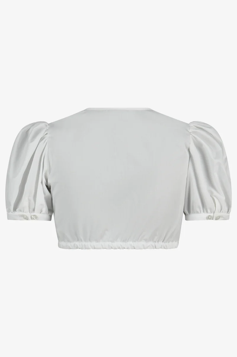 Dirndlbluse Anna in Weiß