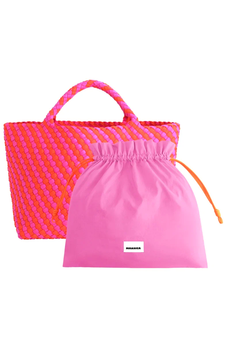Marrea Damen Handtasche Medium Stripe Bella Vita