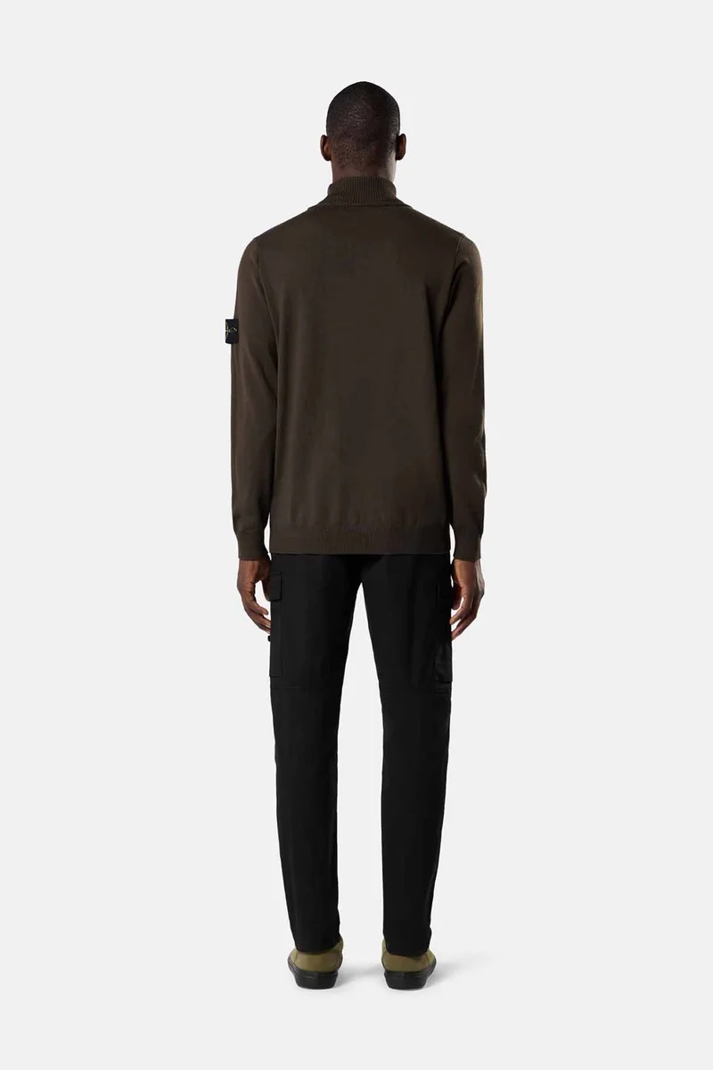 Stone Island Herren Rollkragenpullover Kohlengrau