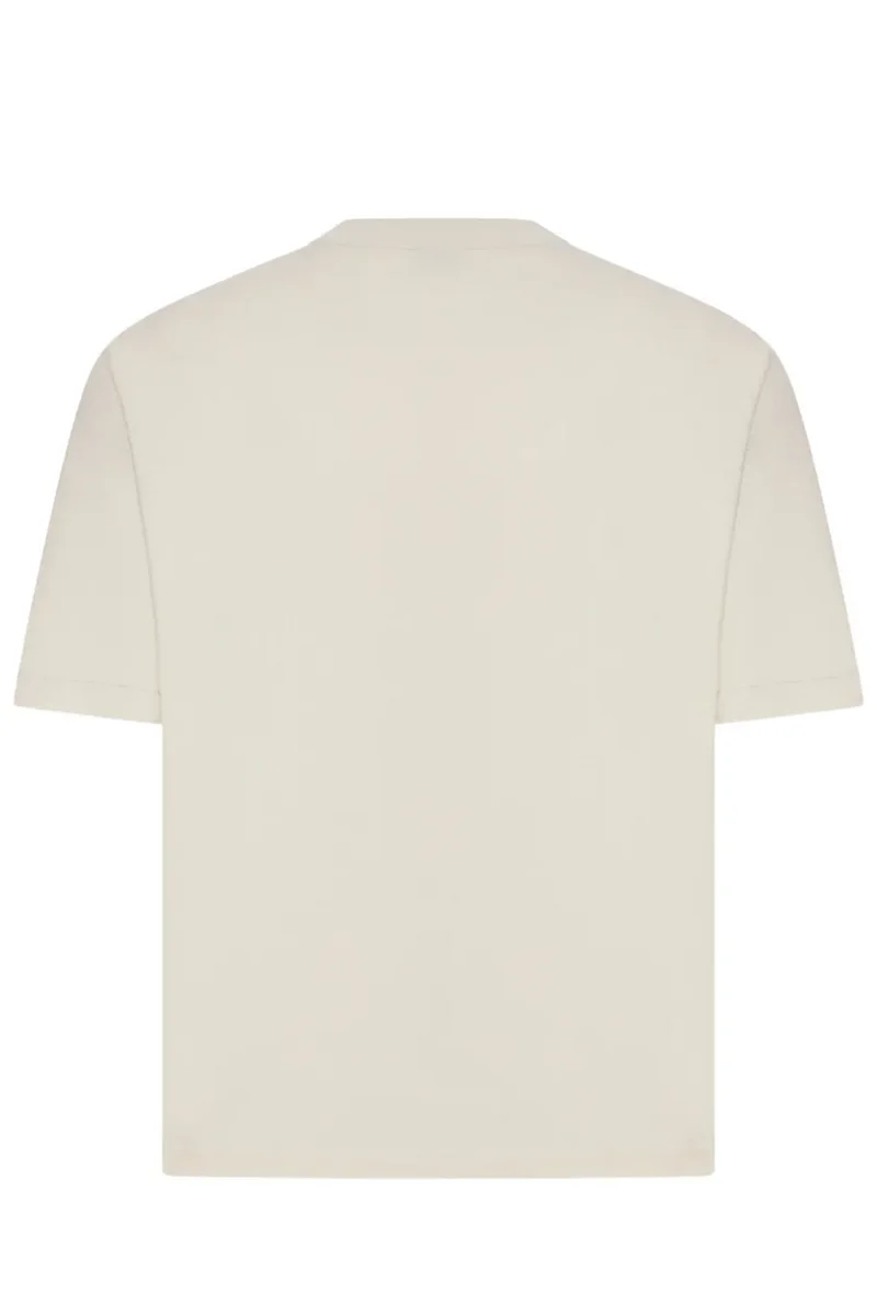 Off-White Herren Statement Skate T-Shirt Pumice Stone