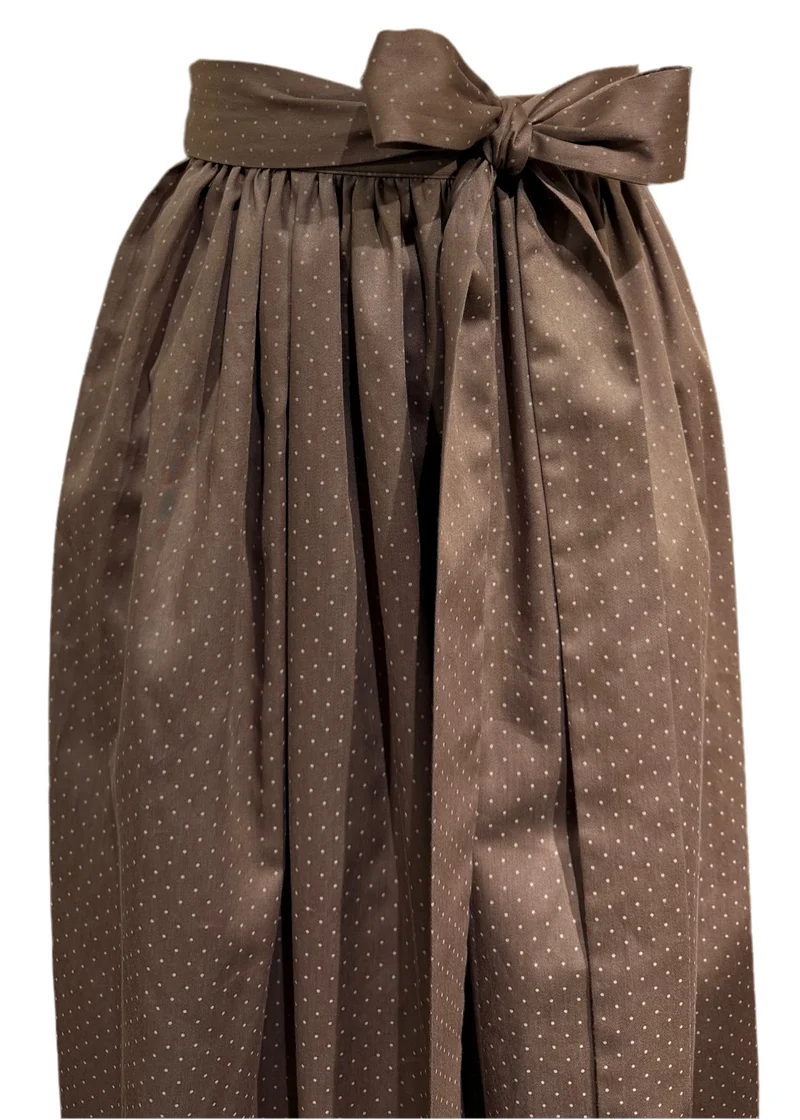 Dirndlschürze Anno Domini Design braun 80cm