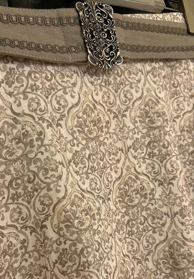 Damen Rock Kaiserjäger Hailey Leinen taupe 75cm