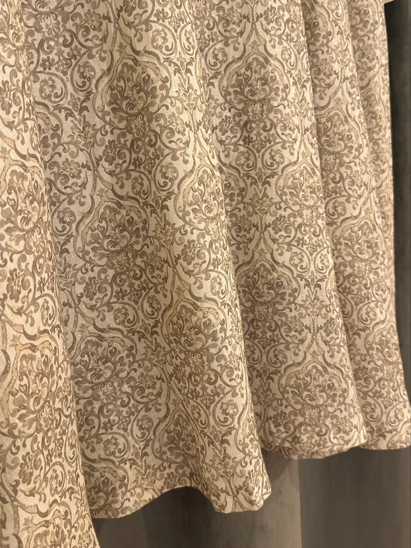 Damen Rock Kaiserjäger Hailey Leinen taupe 75cm