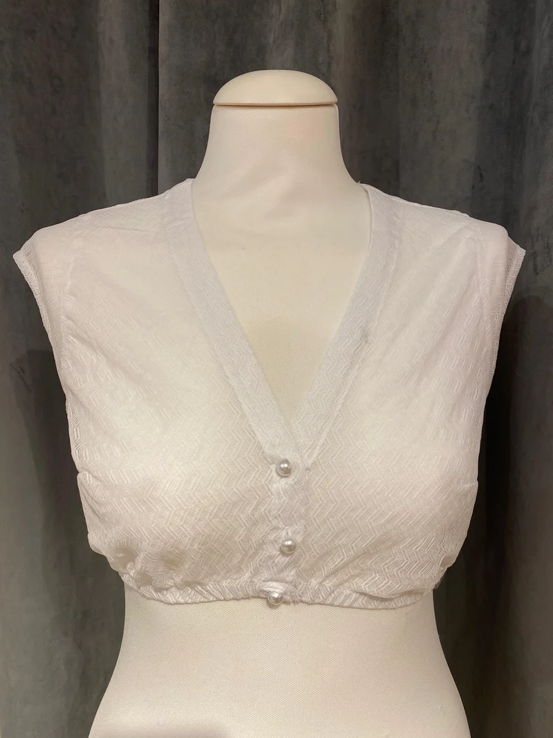 Dirndlbluse Marjo Perasdorf weiß