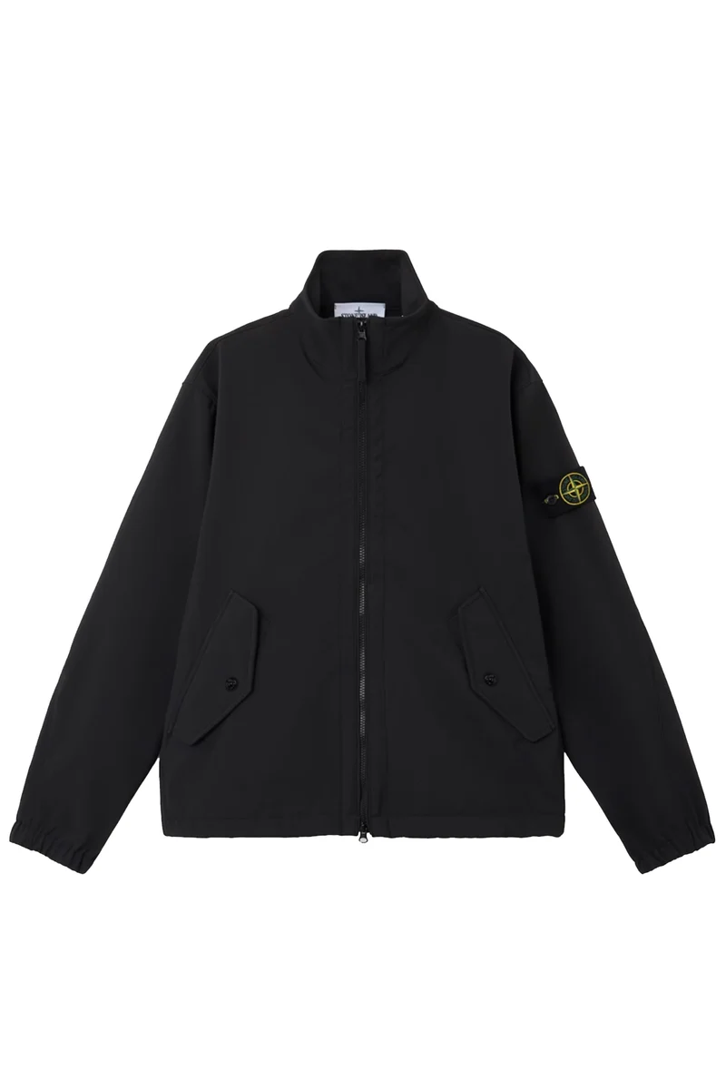 Stone Island Herren Softshelljacke Schwarz