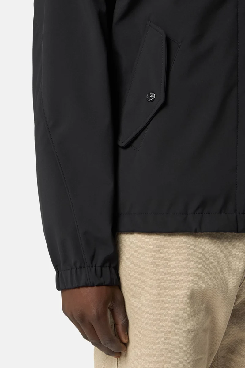 Stone Island Herren Softshelljacke Schwarz