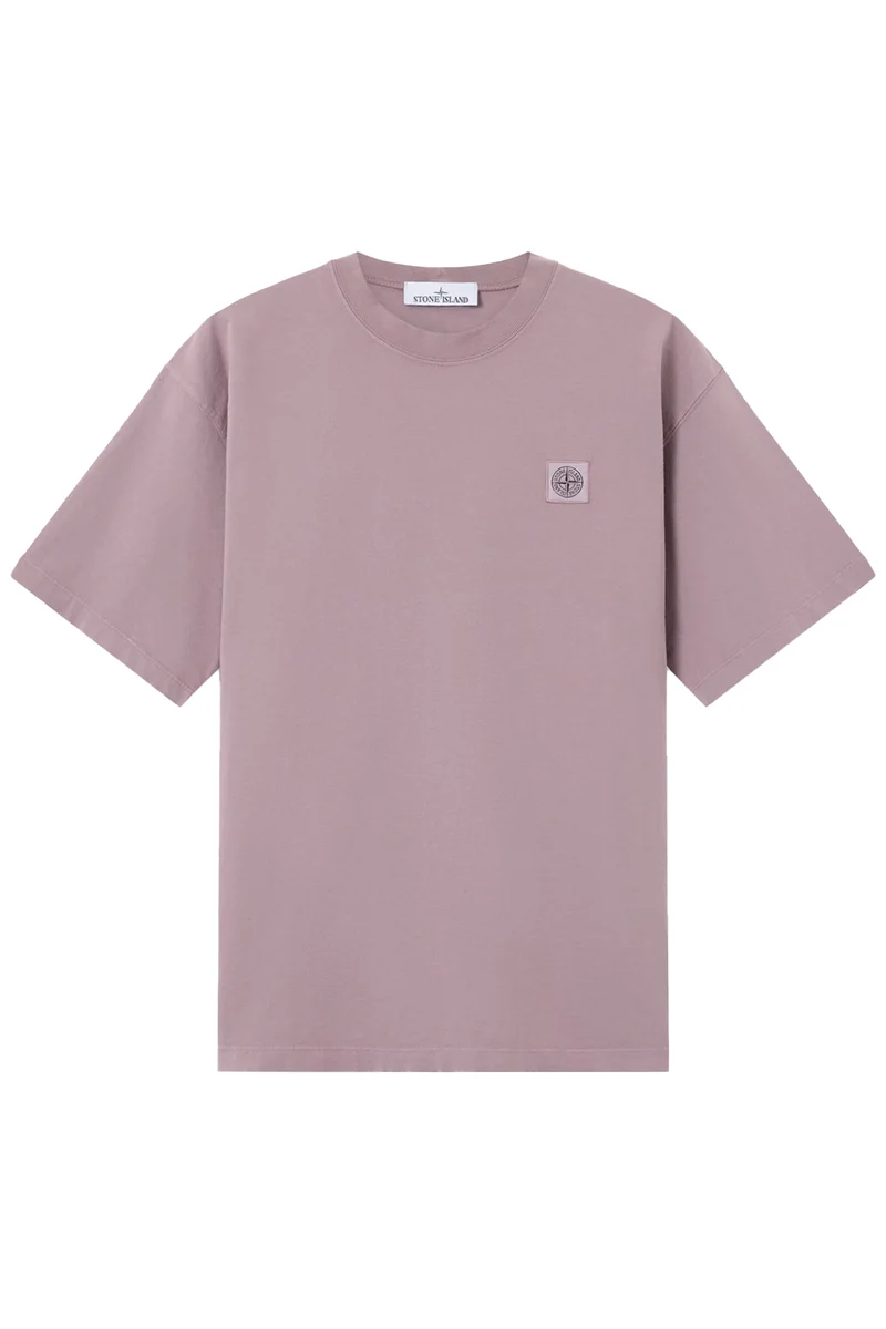 Stone Island Herren T-Shirt Violettgrau