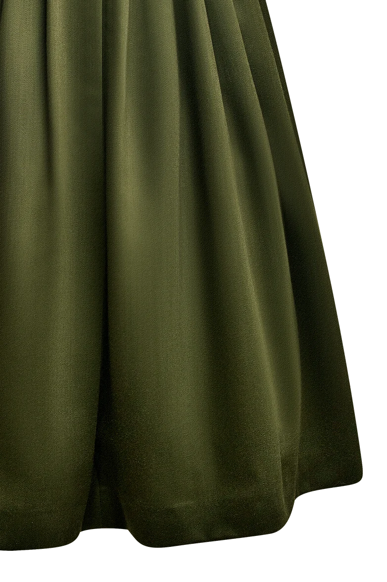 Jagd-Dirndl mit Rotfuchsband