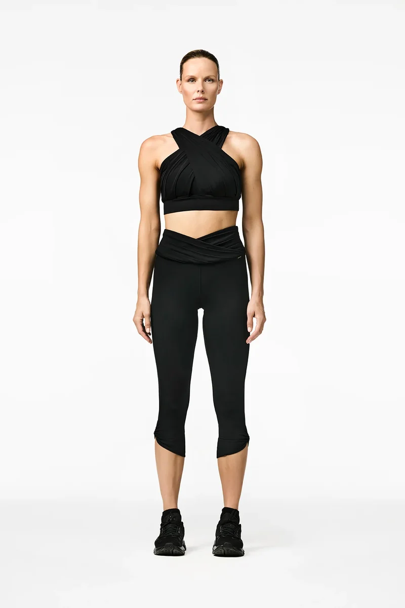 Goldbergh Damen Leggings Coasis Schwarz