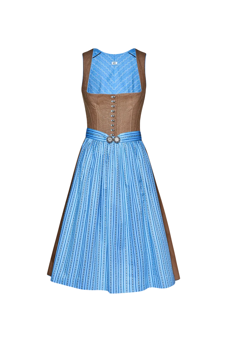 Dirndl mit Kontrastpaspel