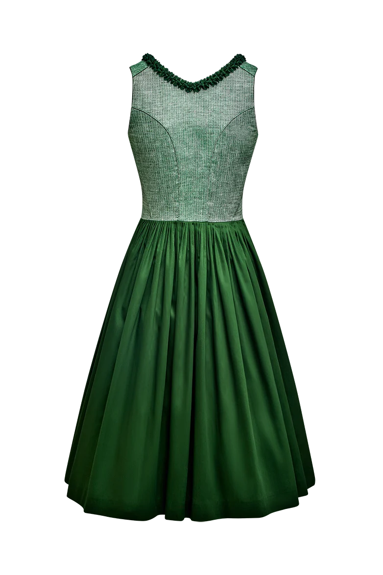 Dirndl mit Henndorfer Rüsche