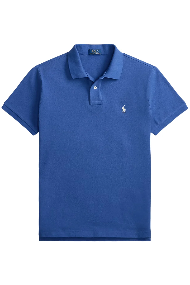 Polo Ralph Lauren Herren Piqué-Poloshirt Dusty Azure