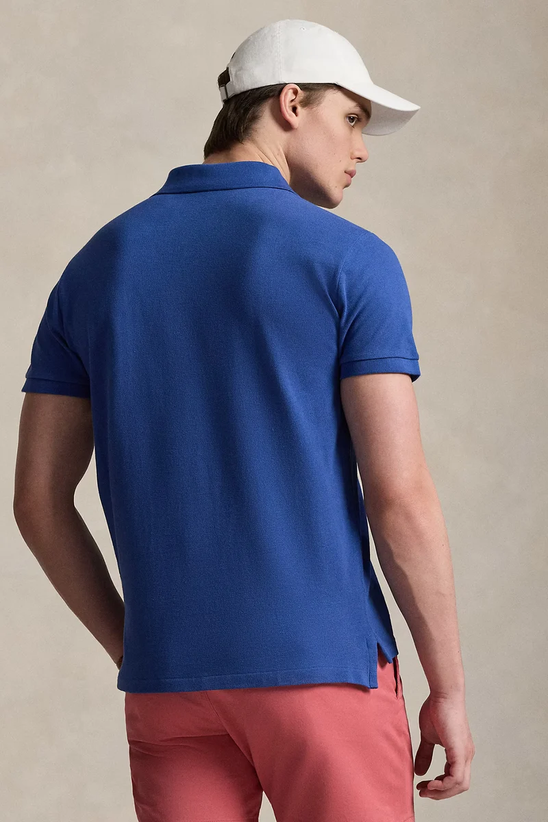 Polo Ralph Lauren Herren Piqué-Poloshirt Dusty Azure