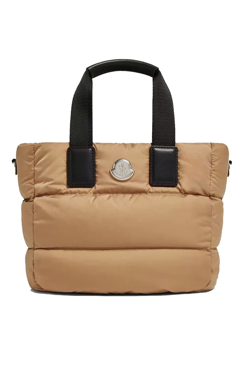 Moncler Damen Tote Tasche Mini Caradoc Beige