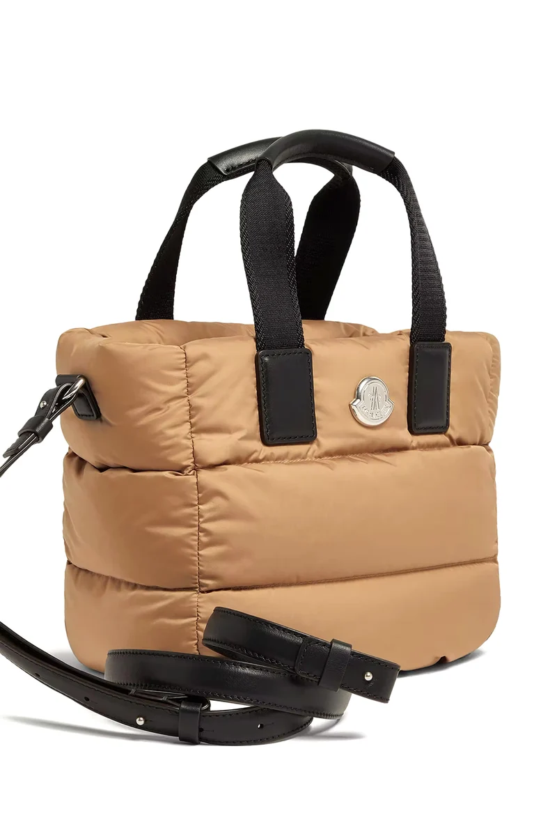 Moncler Damen Tote Tasche Mini Caradoc Beige