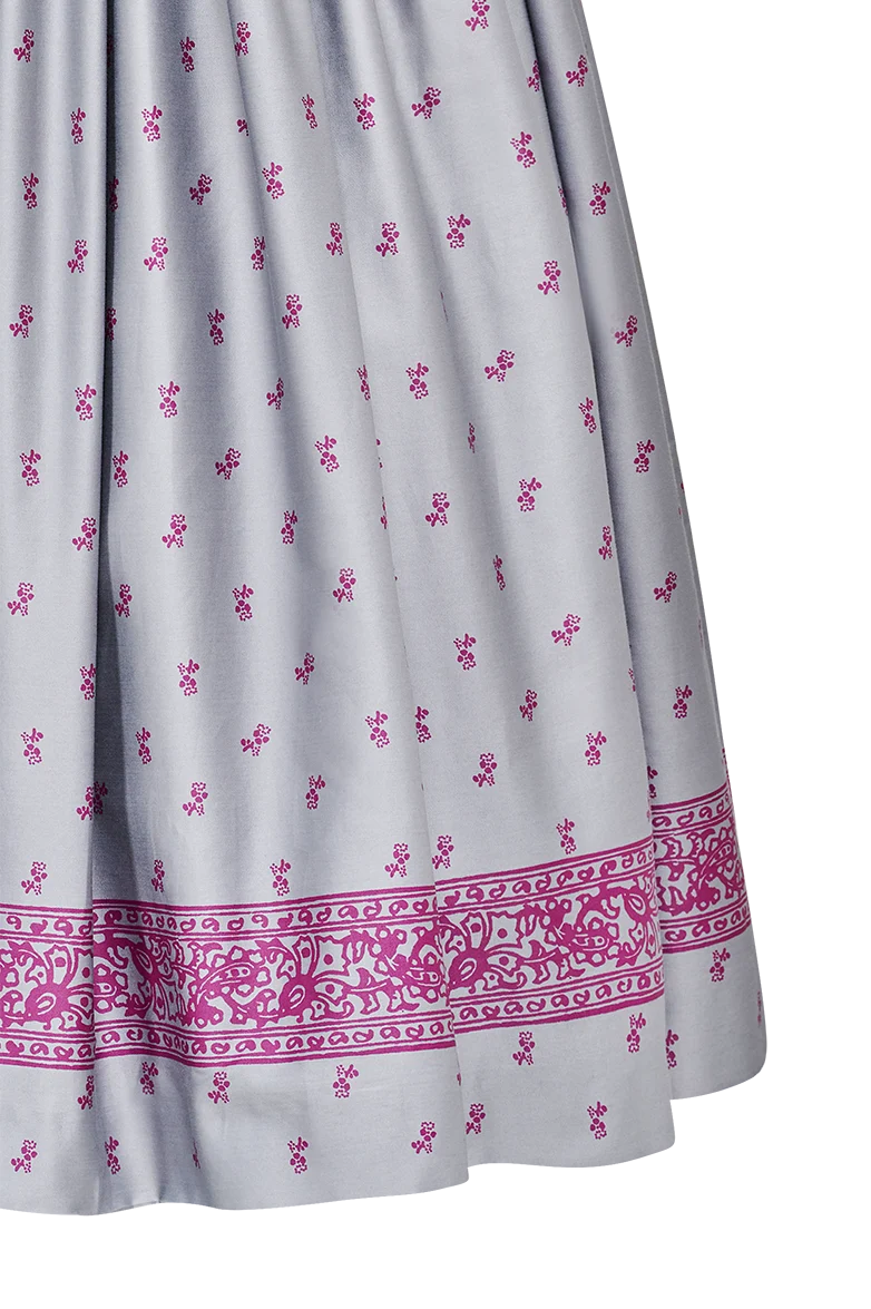 Dirndl mit Modelmuster