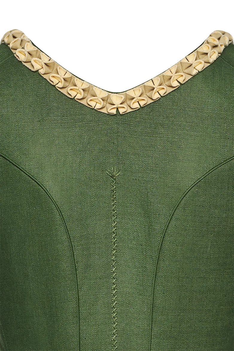 Lederrüschen-Dirndl