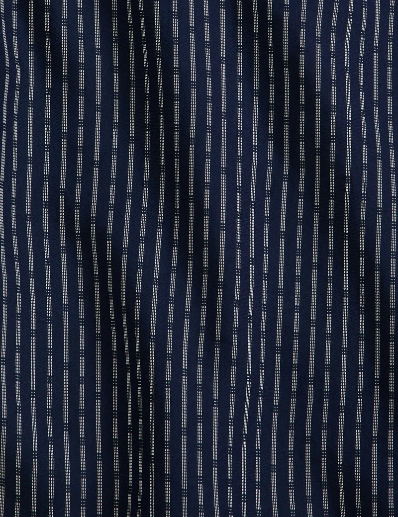 YARN DYE SHIRT | NAVY
