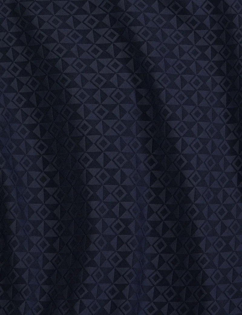 KNIT SHIRT | NAVY
