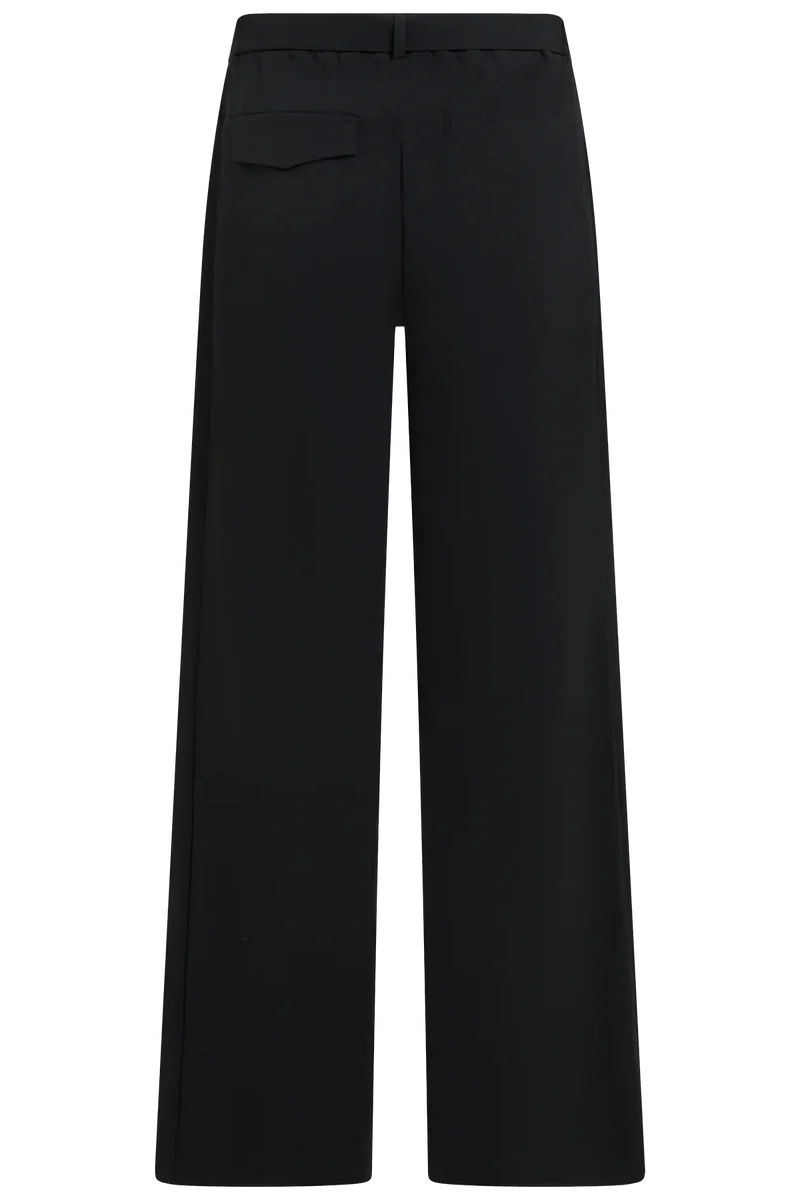 Penn & Ink N.Y Damen Stretchhose Bowie Schwarz
