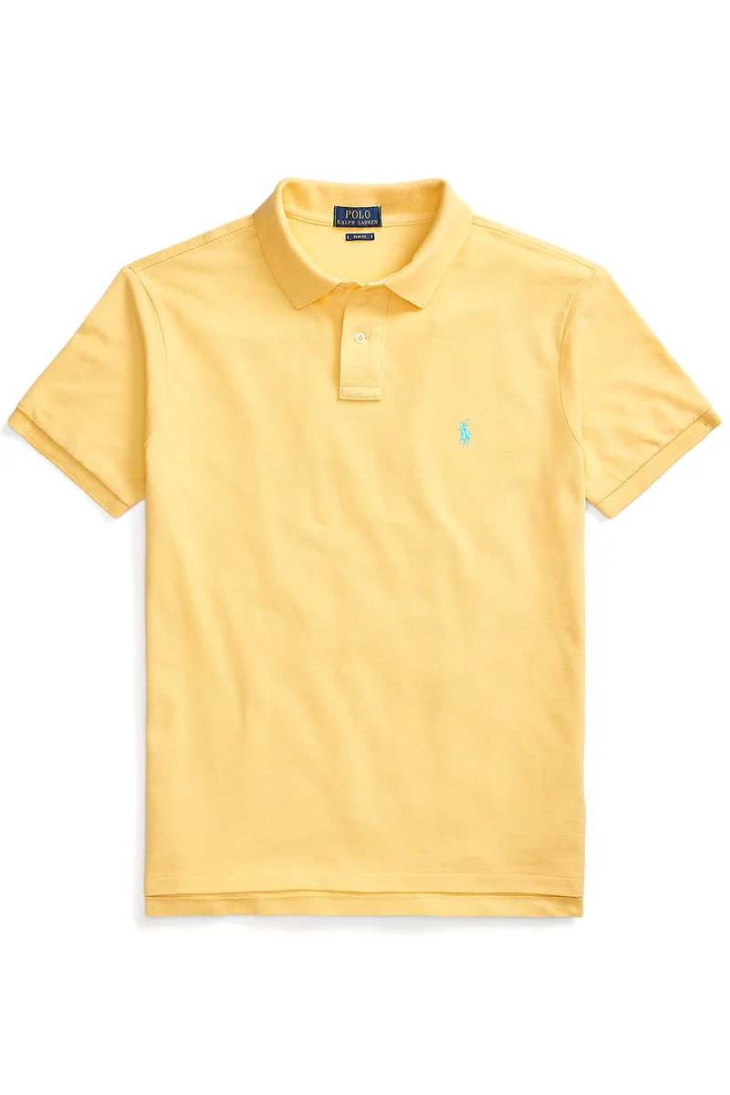 Polo Ralph Lauren Herren Piqué-Poloshirt Corn Yellow