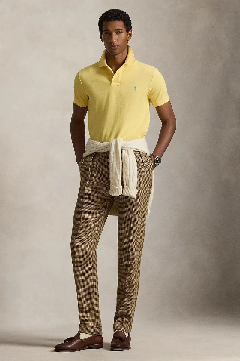 Polo Ralph Lauren Herren Piqué-Poloshirt Corn Yellow