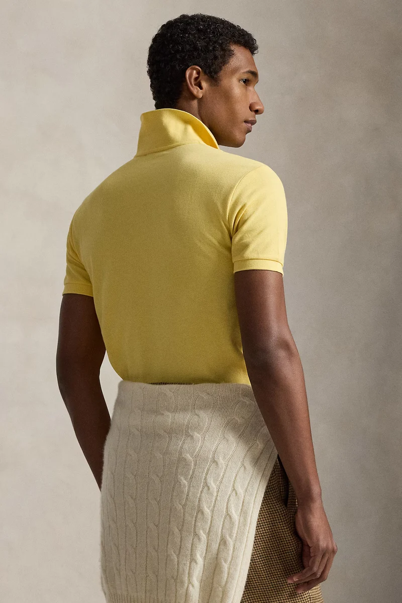 Polo Ralph Lauren Herren Piqué-Poloshirt Corn Yellow