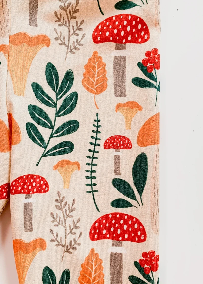Leggings für Kinder (Herbst Pilze)