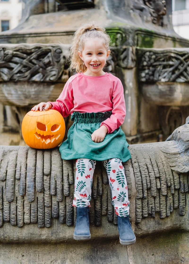 Leggings für Kinder (Beeren & Blätter)
