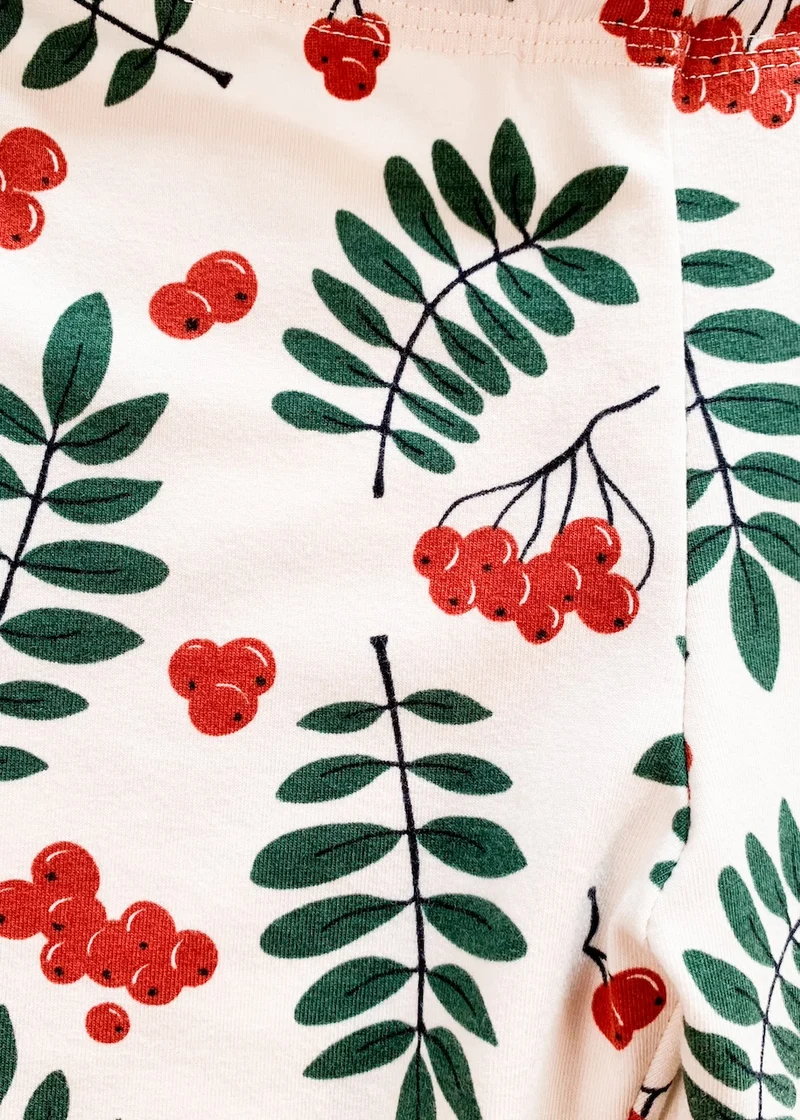 Leggings für Kinder (Beeren & Blätter)