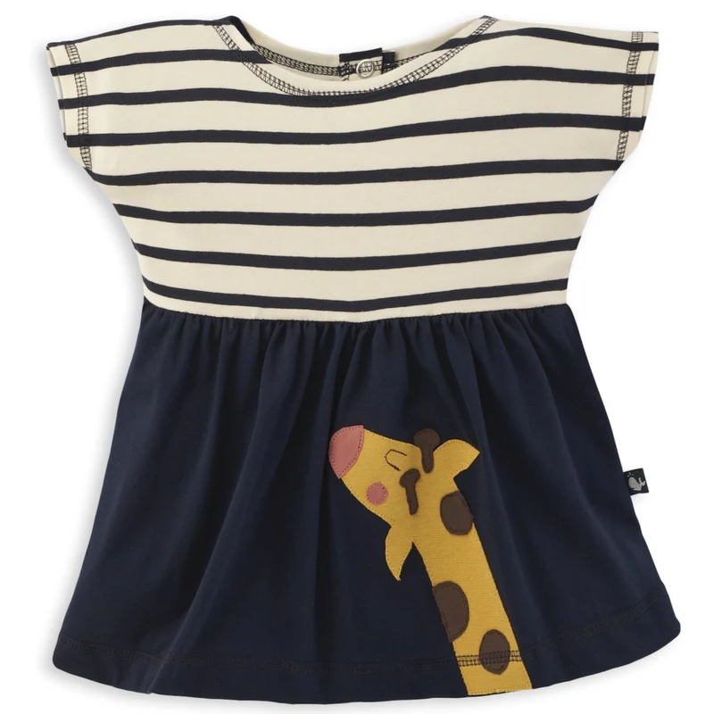 Baby Kleid Giraffe - 100% Bio Baumwolle