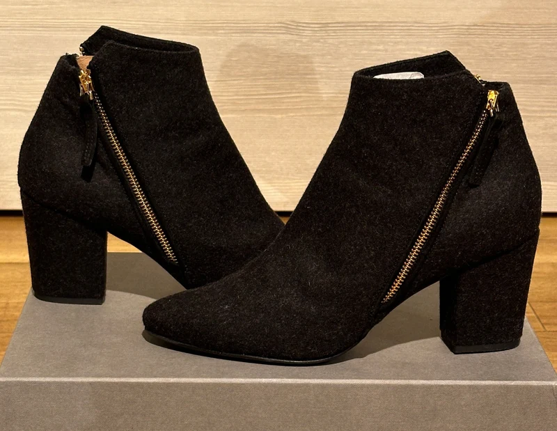 Trachtenschuh Bootie Monaco Duck München Viki schwarz
