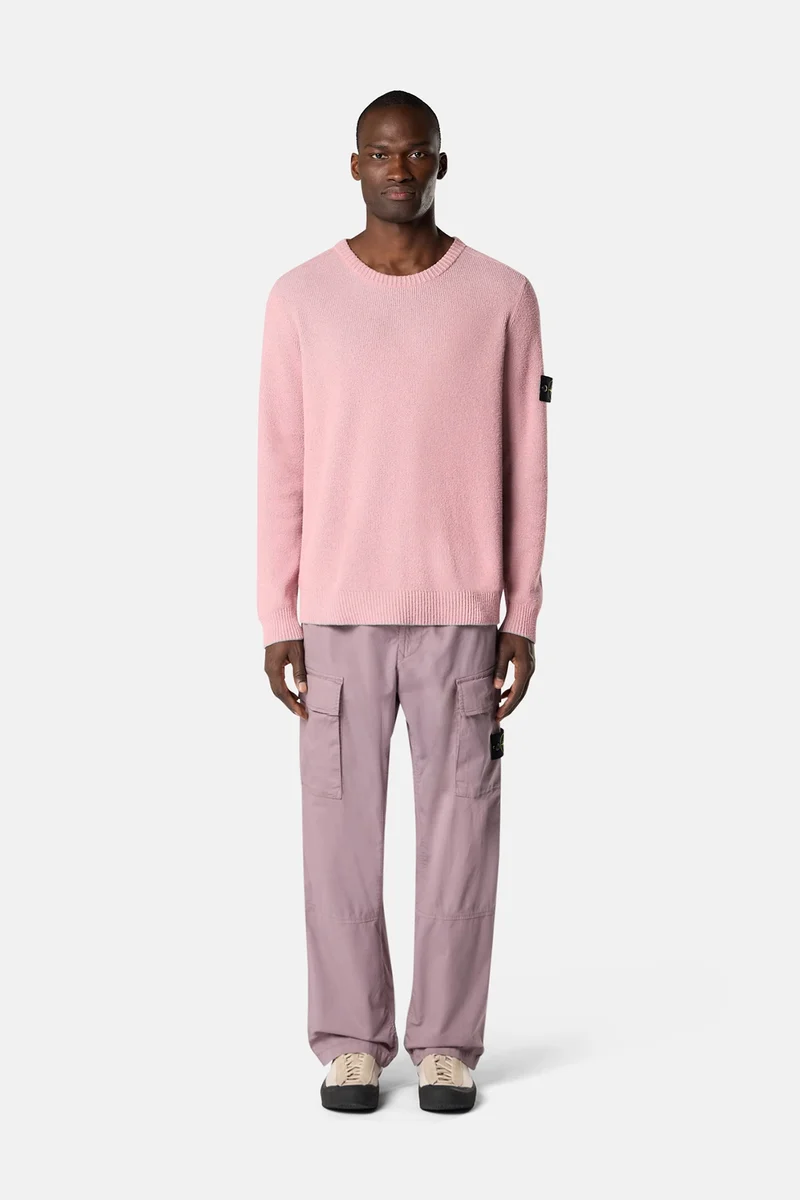 Stone Island Herren Strickpullover Oleander