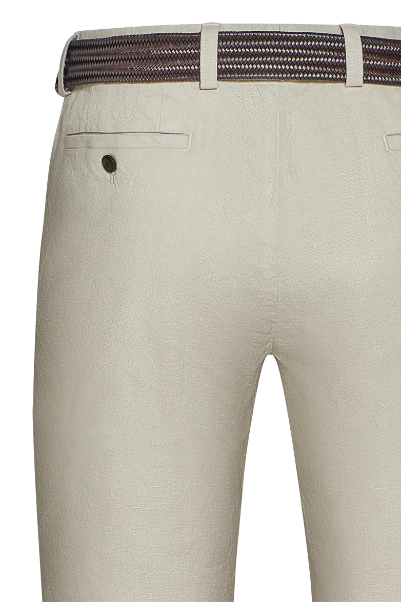 Klassische Leinenhose