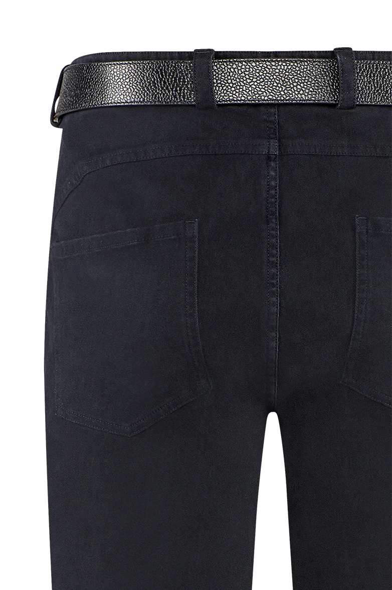 Patinierte 5-Pocket-Hose