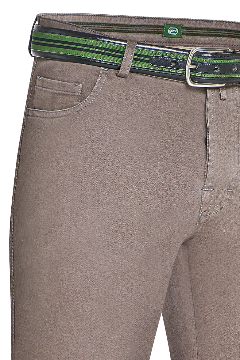 Patinierte 5-Pocket-Hose