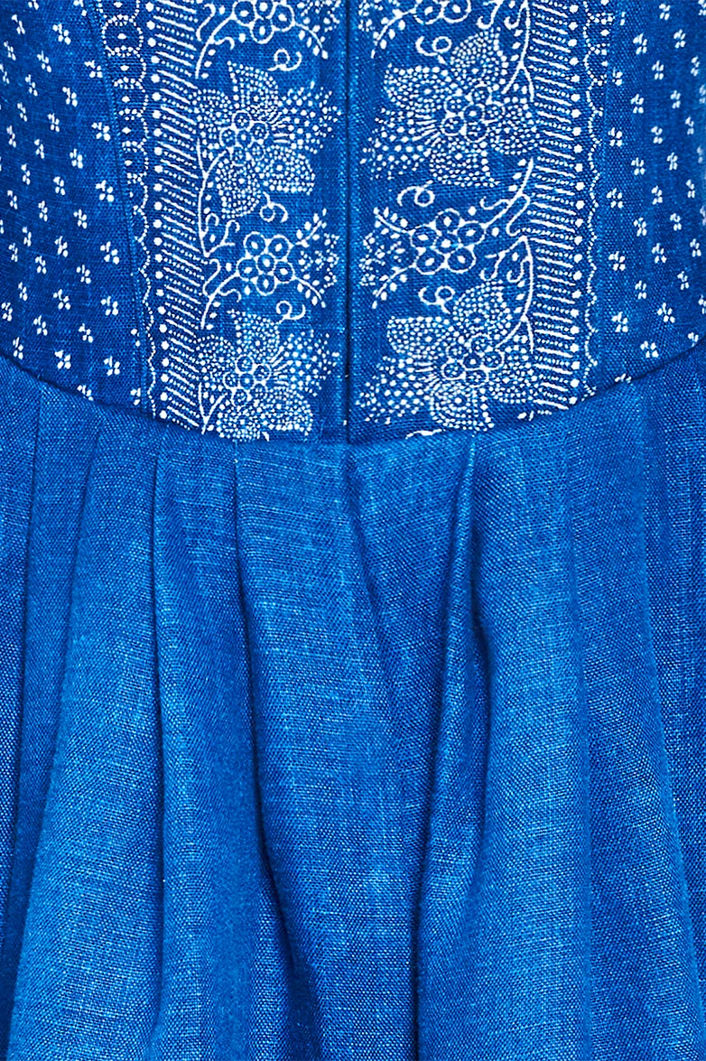 Echtes Blaudruckdirndl Edition