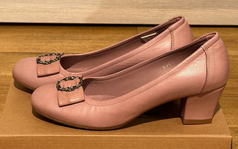 Trachten Pumps Hirschkogel mauve