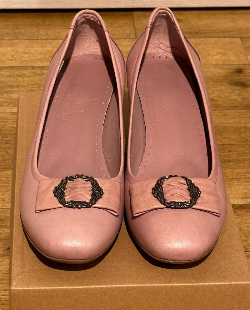 Trachten Pumps Hirschkogel mauve
