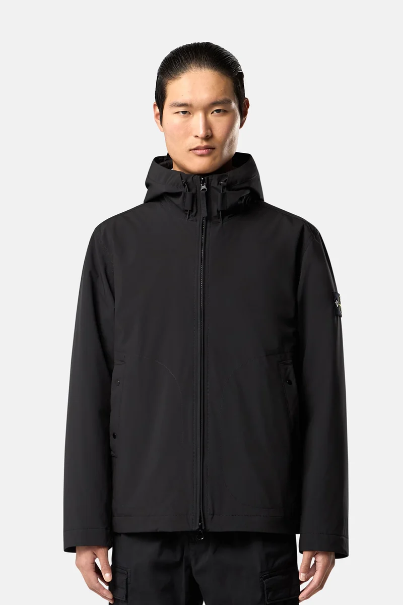 Stone Island Herren Softshelljacke Schwarz