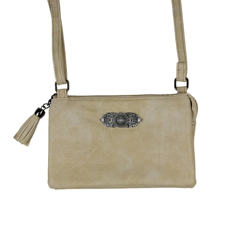 Trachten Handtasche "Sofia" - Dirndl Umhängetasche | Beige